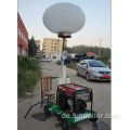 1000w * 2 tragbarer mobiler Notlichtballon mit Dieselgenerator FZM-Q1000